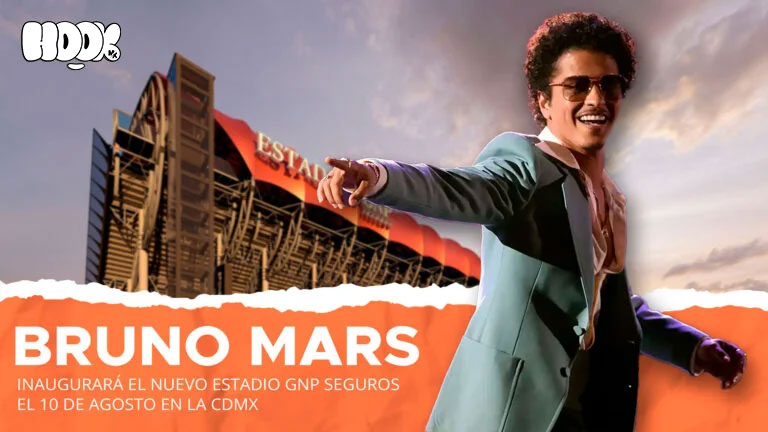Bruno Mars inaugurará el nuevo Estadio GNP Seguros el 10 de agosto en la CDMX