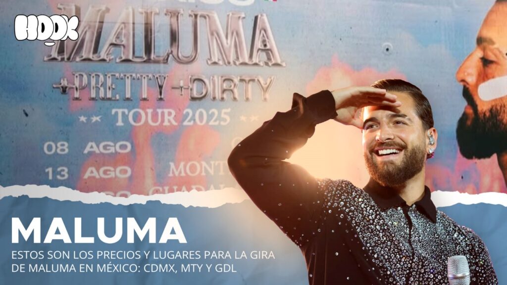 Maluma en México 2025