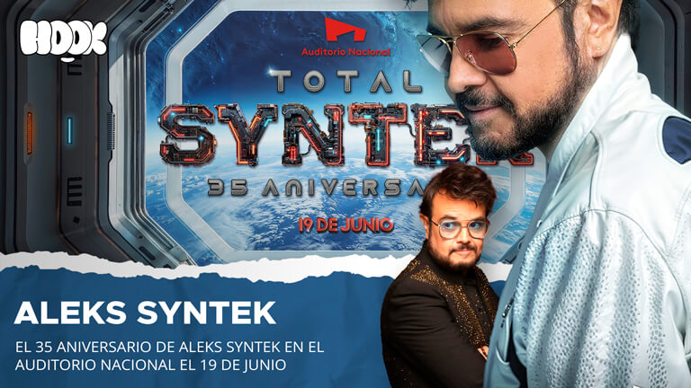 Aleks Syntek celebrará 35 años de carrera en el Auditorio Nacional