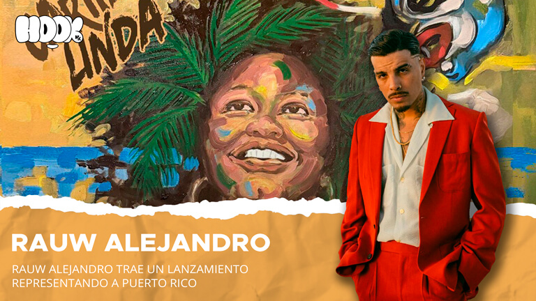 Rauw Alejandro nos regala un lanzamiento representando Puerto Rico