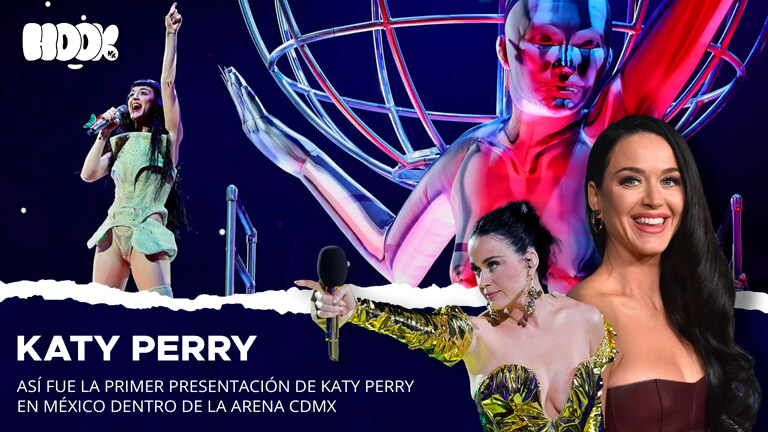 Katy Perry: Así fue su primer concierto en CDMX