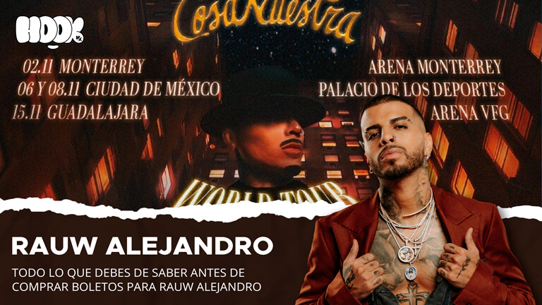 Rauw Alejandro en México: Todo lo que debes de saber de su gira