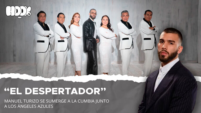Manuel Turizo se une a Los Ángeles Azules en “El Despertador”