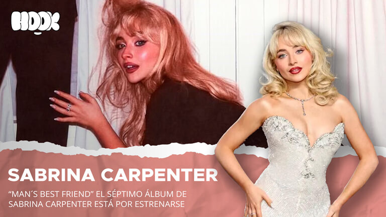 Sabrina Carpenter calienta motores con Man’s Best Friend