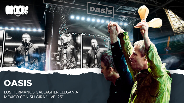 Oasis en México 2025: Noel y Liam Gallagher confirman dos conciertos en CDMX