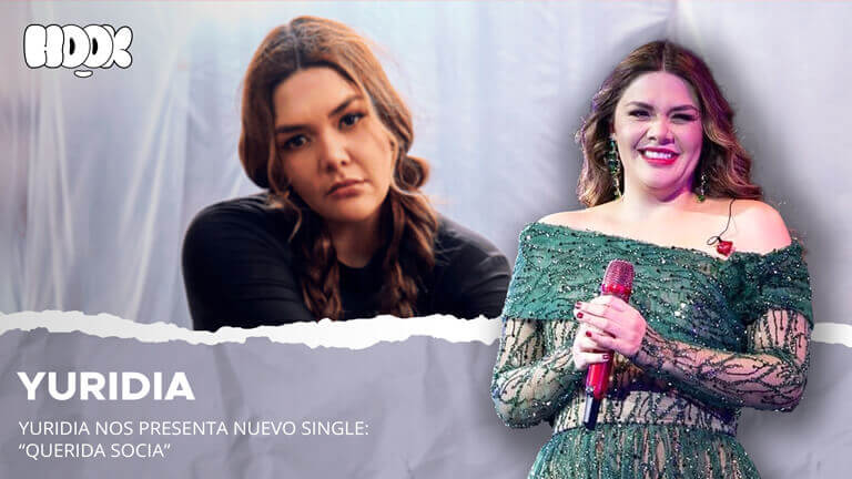 Yuridia presenta su nuevo single “Querida socia”