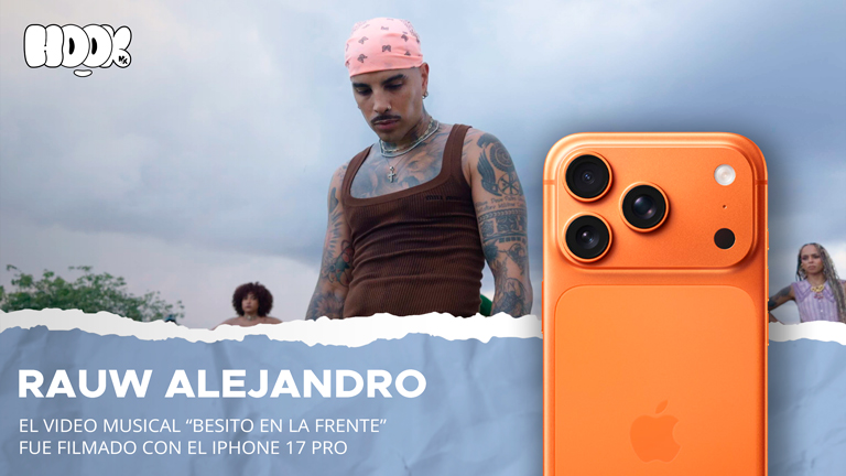 Rauw Alejandro lanza el cautivador video musical de “Besito en la Frente”, filmado completamente en iPhone 17 Pro