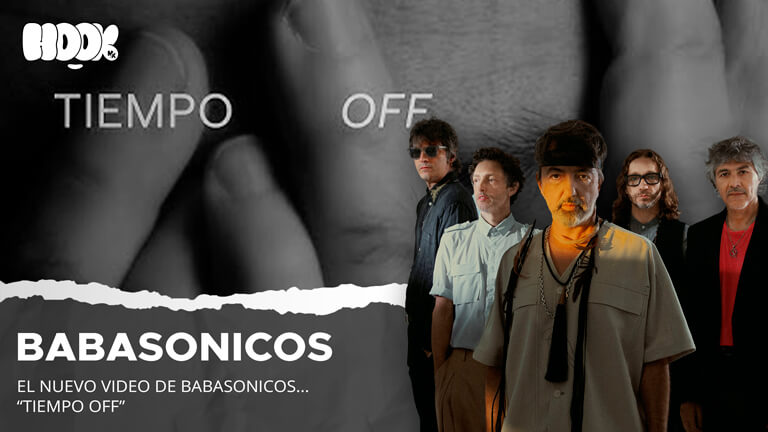 Babasónicos estrena “Tiempo Off”, nuevo video oficial