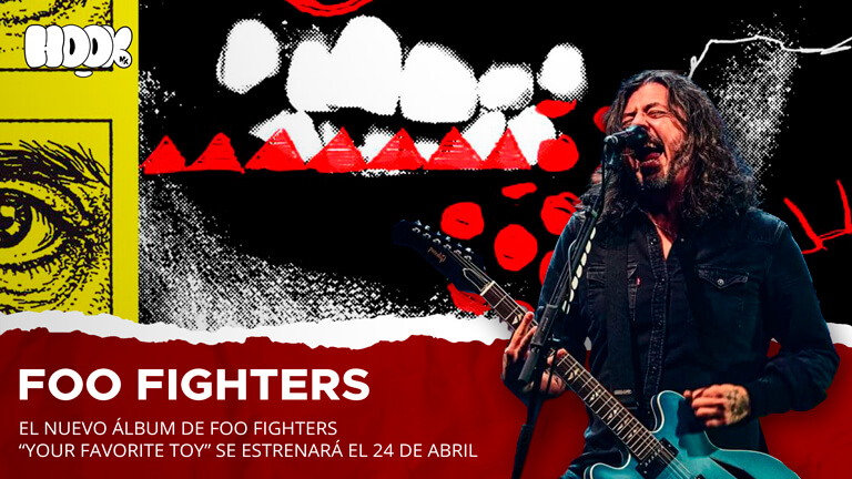 Foo Fighters anuncian su 12º álbum y estrenan el sencillo “Your Favorite Toy”