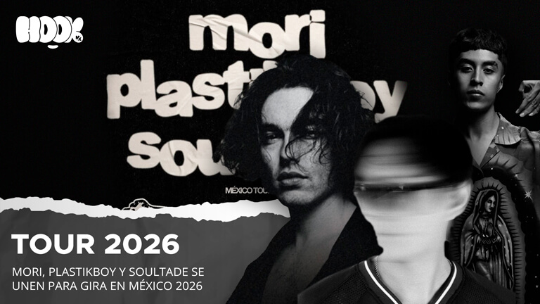 Mori, Plastikboy y Soultade: La nueva vanguardia alternativa anuncia gira por México