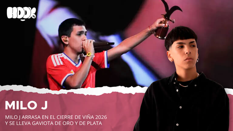 Milo J hace historia en Viña 2026: Gaviotas de Oro, Plata y el anuncio de su primer Estadio Monumental