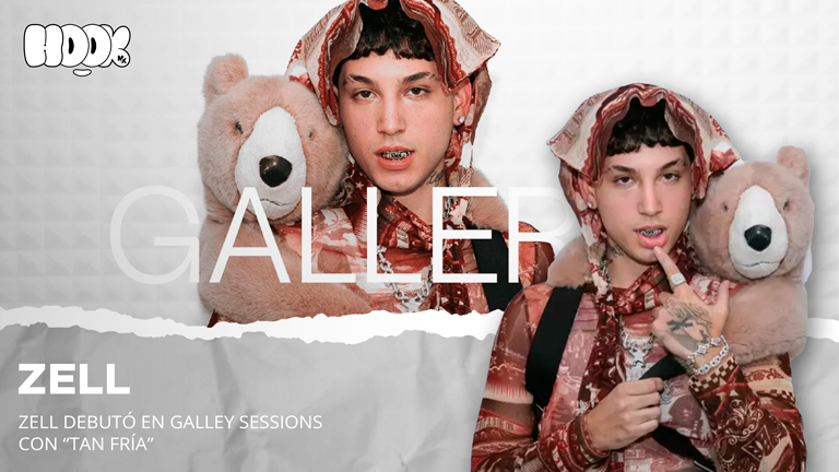 Zell conquista las Gallery Sessions con “Tan Fría” y rompe récords antes del estreno de su EP “Zelly”