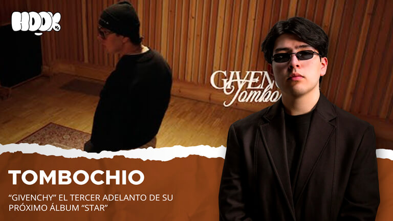 Tombochio en el video oficial de su sencillo GIVENCHY
