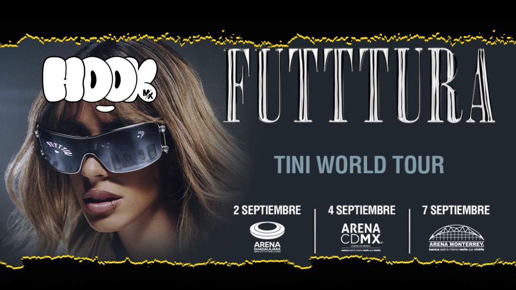 artel oficial del concierto de Tini Stoessel en México 2026 FUTTTURA Tour