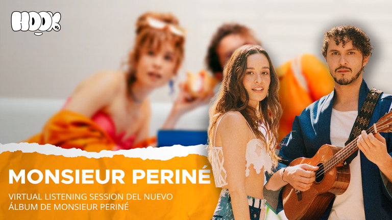 Portada del nuevo álbum de Monsieur Periné Instrucciones Para Ser Feliz 2026